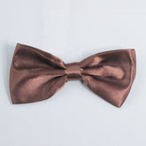 CARAMEL BROWN BOW TIE
